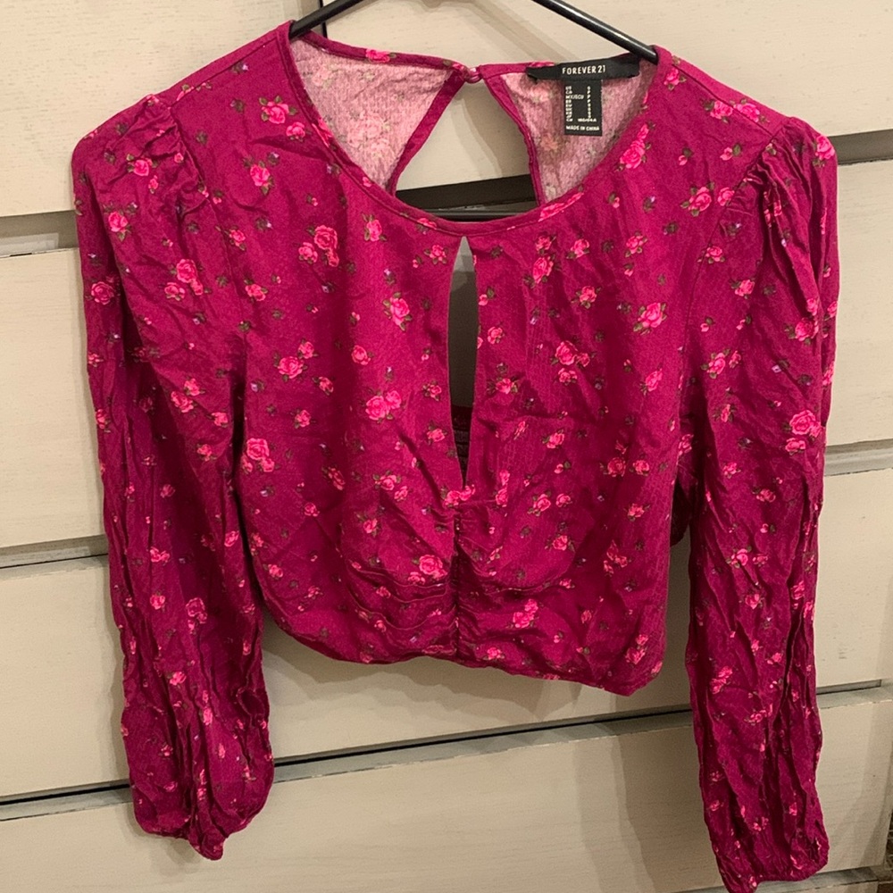 Floral Crop Top